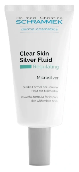 Флюїд для жирної шкіри / Clear Skin Silver Fluid / Dr. Schrammek