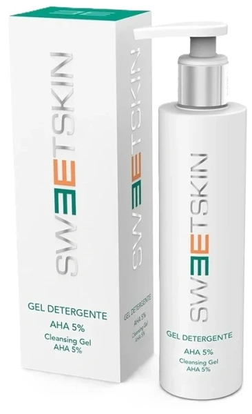 Очищающий гель АНА 5% для тщательного и корректного очищения кожи / GEL DETERGENTE AHA 5% / Sweet Skin System купить