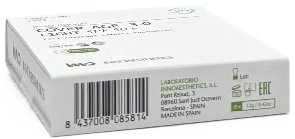 Матирующая компактная крем-пудра с SPF50+ / Epigen Coverage Uvp 50+ / Innoaesthetics купить