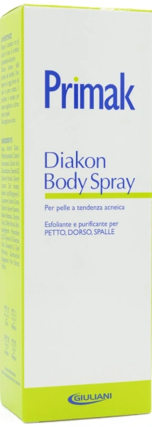 Спрей для кожи с акне на спине, груди, плечах / Primak Diakon Body Spray / Biogena купить