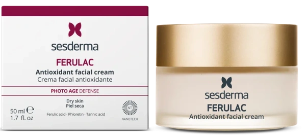 Антиоксидантний крем для обличчя / Ferulac Antioxidant Facial Cream / Sesderma