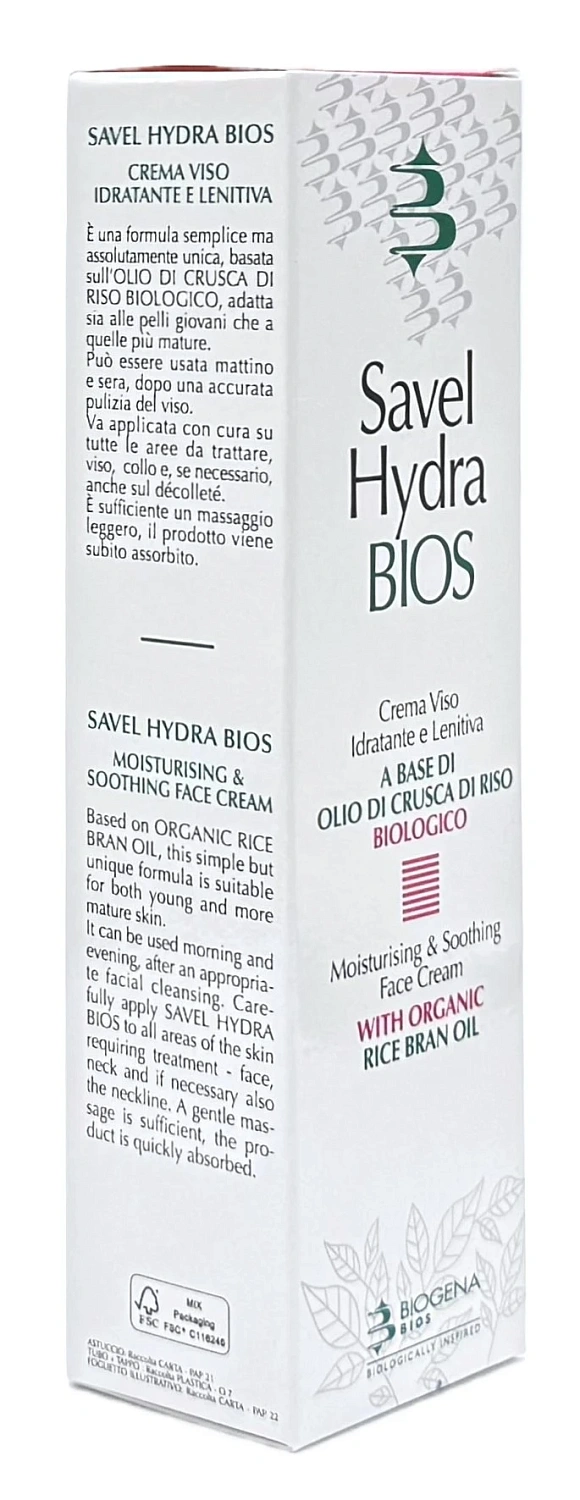 Увлажняющий успокаивающий крем / Savel Hydra BIOS Cream / Biogena