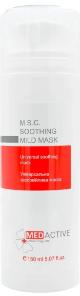 Маска заспокійлива, відновлююча рН 6,5 / M.S.С. SOOTHING MILD MASK antioxidant & bioflavonoids / Medactive купить