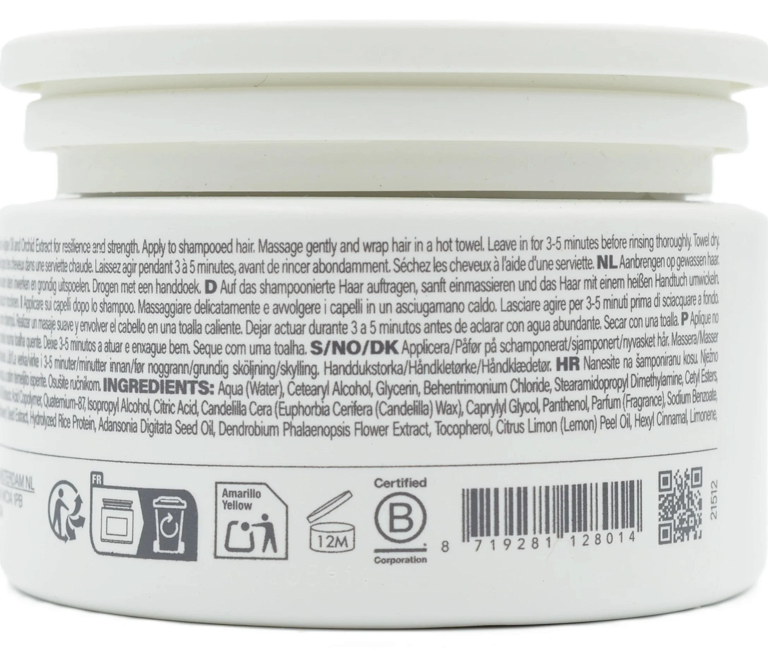 Маска для усиления блеска тусклых волос / NEW Radiant Gloss Mask / Keune