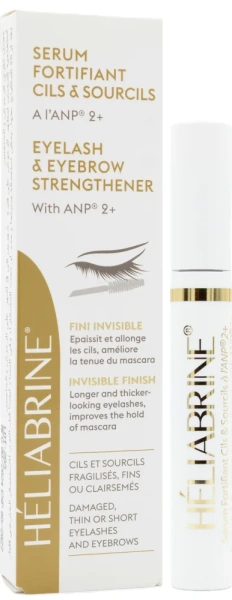 Сироватка-догляд для вій і брів (брасматик) з ANP 2+ комплексом / STRENGTHENER EYELASH & BROWS / Heliabrine