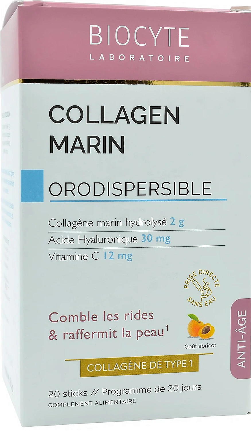 Коллаген для упругости и молодости кожи / COLLAGEN MARIN ORODISPERSIBLE / Biocyte