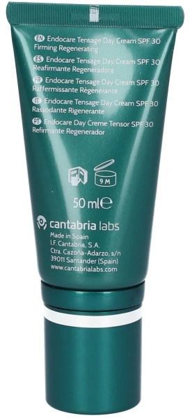 Денний крем для нормальної й сухої шкіри обличчя / Endocare Tensage Day Cream SPF 30 / Cantabria Labs купить