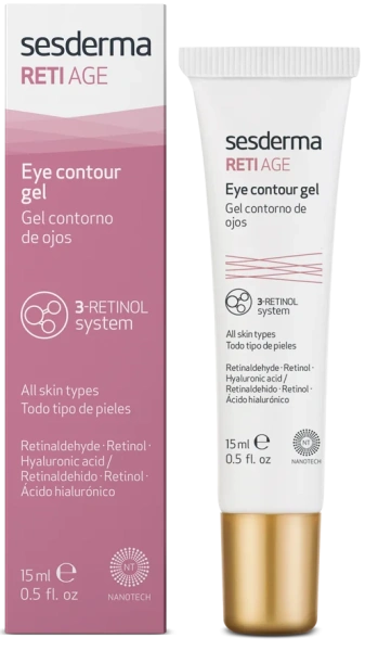Гель-контур навколо очей / RETI AGE EYES CONTOUR / Sesderma