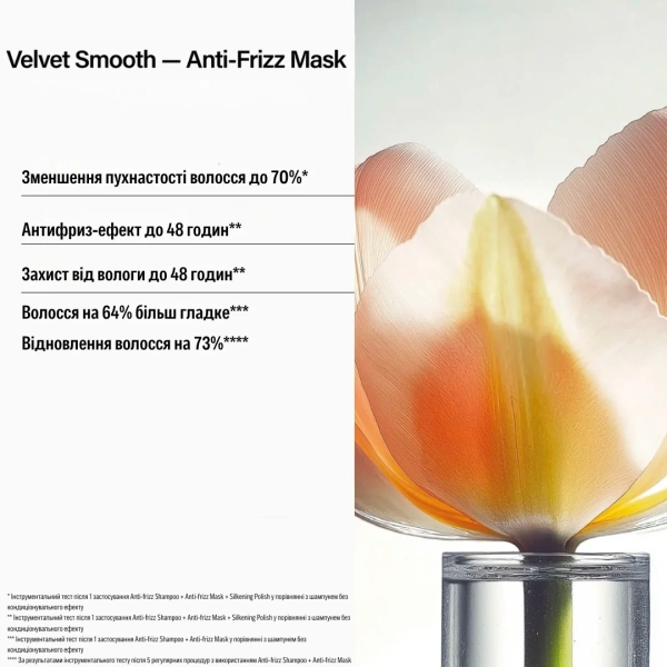 Маска для розгладження та пом'якшення волосся / Velvet Smooth Mask – TRAVEL SIZE / KEUNE купить