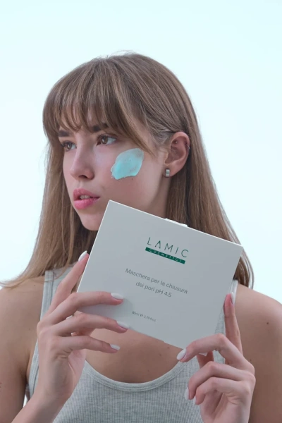 Маска для закрытия пор / "Maschera per la chiusura dei pori pH 4.5" / Lamic Cosmetici купить