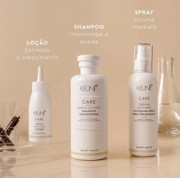 Спрей, що зміцнює проти випадіння волосся / CARE DERMA ACTIVATE THICKENING SPRAY / Keune купить