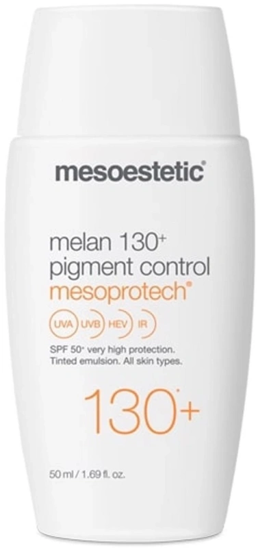 Тональный солнцезащитный крем пигмент контроль / Melan 130+ pigment control SPF50 / Mesoestetic купить