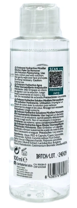 Гидроактивная мицеллярная вода с увлажняющим действием /  Endocare Hydractive Micellar Solution / Cantabria Labs купить