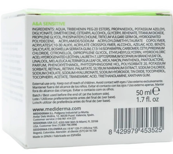 Крем проти розацеа / Anti-Redness Facial Cream / Mediderma купить
