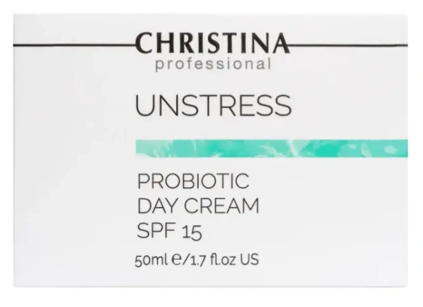 Дневной крем с пробиотическим действием SPF 15 / Unstress / CHRISTINA купить