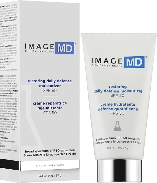 Дневной защитный крем SPF50 / MD Restoring Daily Defense Moisturizer SPF50 / Image Skincare купить