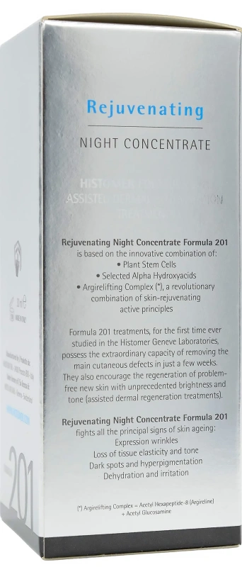 Сыворотка ночная омолаживащая / FORMULA 201 Rejuvenating Night Concentrate / Histomer купить