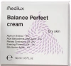 Балансуючий крем для сухої шкіри / Balance Perfect cream Alpinum Extract Dry skin / MEDILUX купить