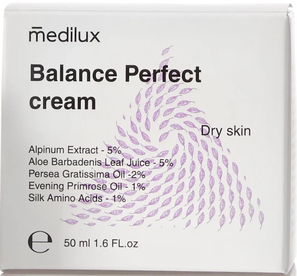Балансуючий крем для сухої шкіри / Balance Perfect cream Alpinum Extract Dry skin / MEDILUX купить