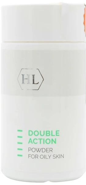 Защитная пудра для жирной кожи / DOUBLE ACTION TREATMENT POWDER / Holy Land