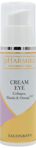 Крем під очі з колагеном, еластином та Омега 3,6,9 / CREAM EYE Collagen, elastin & Omega 3,6,9 / pHarmika