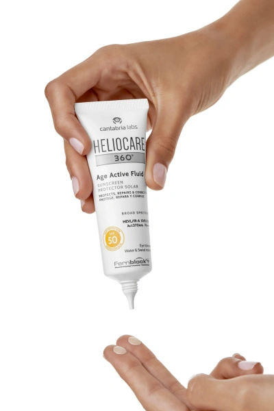 Антивіковий фотозахисний флюїд / Heliocare 360 ​​Age Active Fluid Sunscreen SPF 50 / Cantabria Labs купить