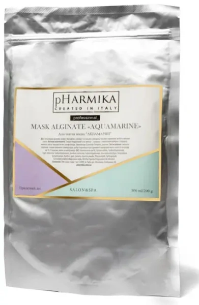 Альгінатна маска "Аквамарин" / Alginate mask "Aquamarine" / pHarmika