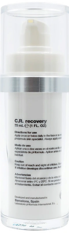 Восстанавливающий концентрат для гиперчувствительной кожи / C.R. recovery / pHformula купить