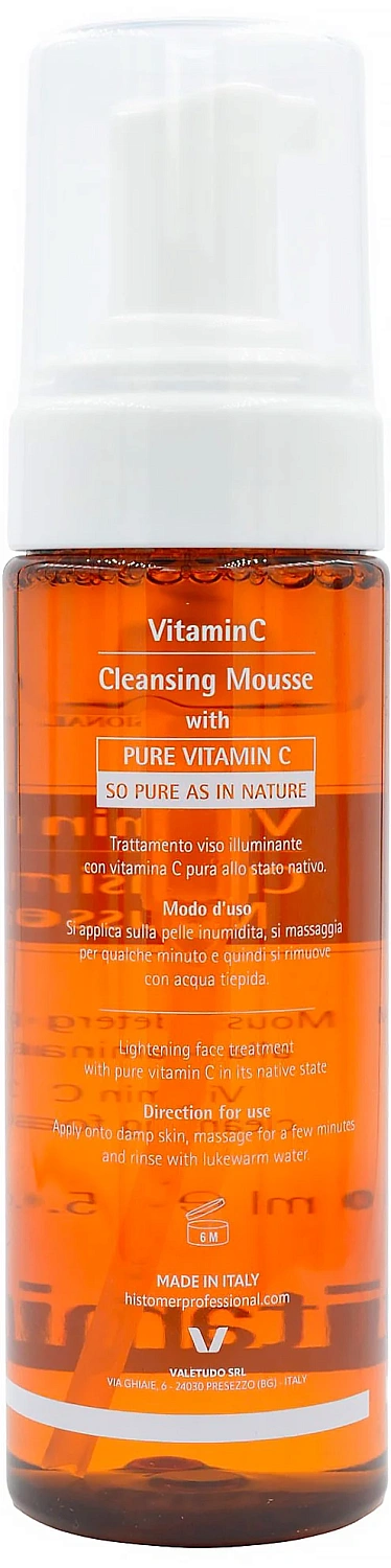 Очищающий мусс с вит С / VITAMIN C Cleansing Mousse / Histomer