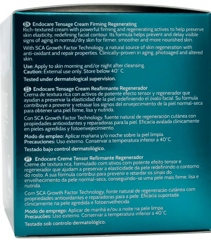 Омолаживающий крем для лица / ENDOCARE TENSAGE Cream / Cantabria Labs купить