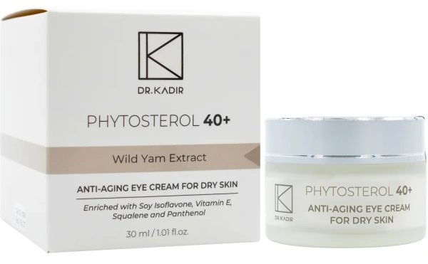 Крем для шкіри навколо очей Фітостерол 40+ / Anti-aging Eye Cream For Dry Skin Phytosterol 40+ / Dr.Kadir