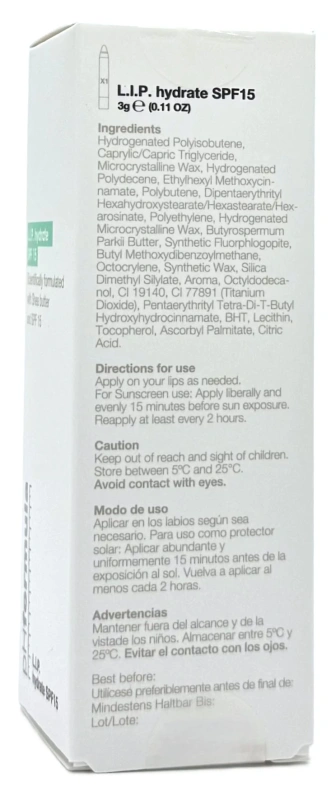 Увлажняющее средство для губ УФ 15 /  LIP hydrate SPF15  / pHformula купить