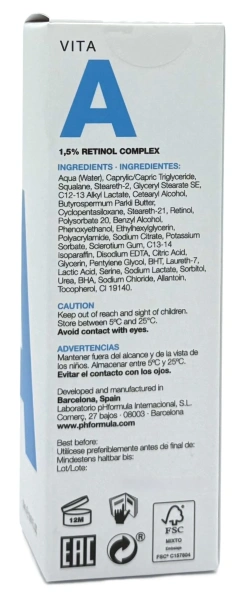 Крем с вит. A / VITA A 24 hour cream / pHformula купить