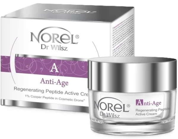 Активний відновлюючий пептидний крем для зрілої шкіри / Active regenerating peptide cream / Norel