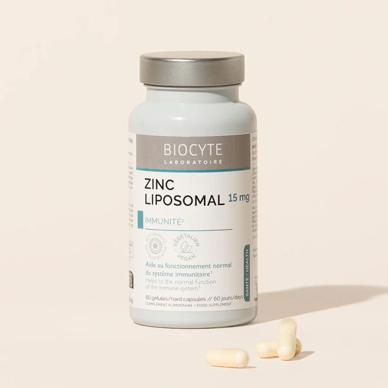 Продление действия ботокса. Иммунная система / ZINC LIPOSOMAL /  Biocyte купить