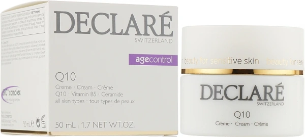 Q10 Крем для лица против морщин / Q10 Age Control Cream / Declare купить