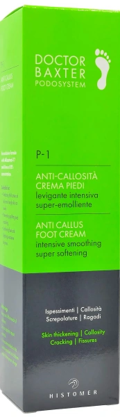 Крем для стоп: Интенсивное смягчение при гиперкератозе / Anti callus foot cream P-1 Doctor Baxter Podosystem / Histomer купить