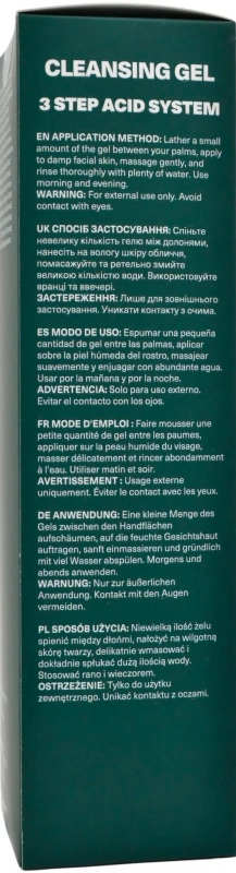 Очищающий гель с миндальной кислотой / Cleansing gel mandelic acid / AG Skin купить
