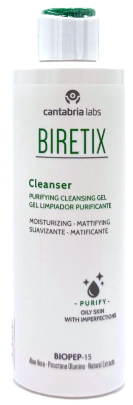 Очищаючий гель для шкіри з акне Biretix / BIRETIX CLEANSER / Cantabria Labs купить