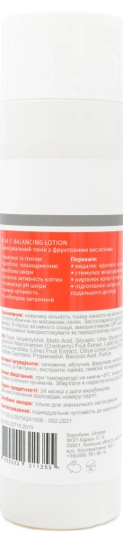 Балансирующий тоник с фруктовыми кислотами / М. M. F. BALANCING LOTION peeling & balance АНА ph – 2,7 / Medactive купить