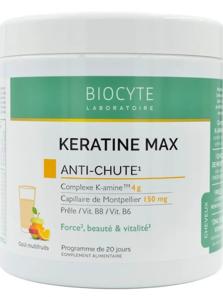 Збільшує обсяг волосся і стимулює його зростання / Keratine Max / Biocyte купить
