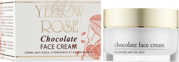 Энергетический шоколадный крем с экстрактом какао / Chocolate Face Cream / Yellow Rose купить
