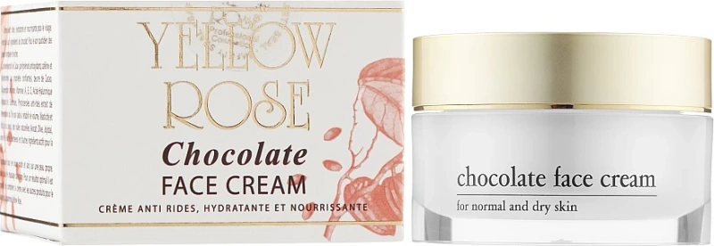 Энергетический шоколадный крем с экстрактом какао / Chocolate Face Cream / Yellow Rose купить
