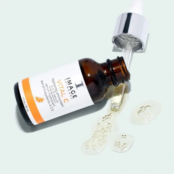 Зволожуюча антиоксидантна сироватка з вітамінами А, С, Е / Vital C Hydrating AC & E Serum / Image Skincare купить