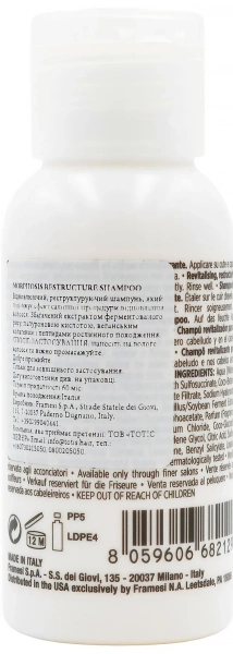 Шампунь с эффективным восстанавливающим эффектом TRAVEL SIZE / Morphosis Restructure Shampoo / Framesi купить