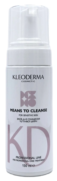 Пена для очищения чувствительной кожи / Means To Cleans Sensitive Skin / KleoDerma купить