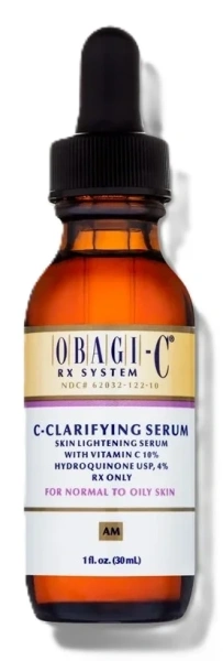 Сироватка для освітлення темних плям для жирної шкіри / C-CLARIFYING SERUM - NORMAL TO OILY / Obagi Medical