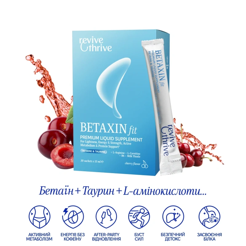 BETAXIN fit — добавка на все случаи жизни / Revive & Thrive купить