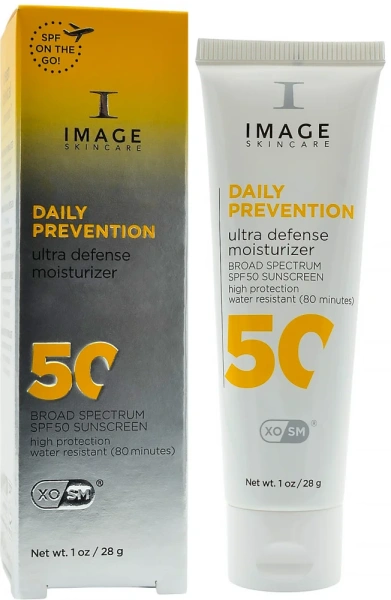 Зволожуючий крем, що омолоджує SPF 50 / Daily Prevention Ultra Defense Moisturizer SPF 50 / Image Skincare