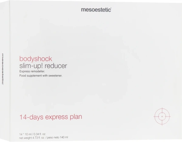 Питьевые эликсиры Shock / Bodyshock slim-up reducer 14-days express plan / Mesoestetic купить